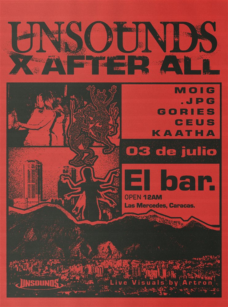 Unsounds x After All flyer